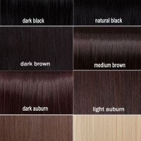 Black Hair Dye Colour Chart