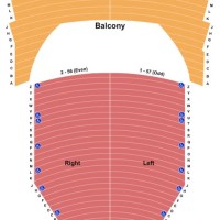 Blaisdell Seating Chart Concert Hall