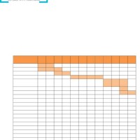 Blank Gantt Chart Template Word