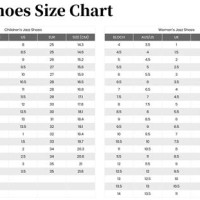 Bloch Jazz Shoes Size Chart