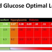 Blood Sugar Level After Food Chart