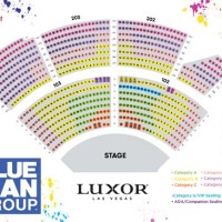 Blue Man Group Las Vegas Seating Chart Luxor