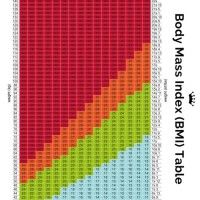 Bmi Chart Male And Female