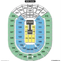 Bok Center Virtual Seating Chart