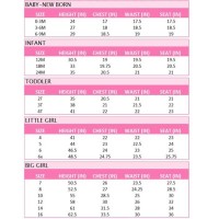 Bonnie Jean Dress Size Chart