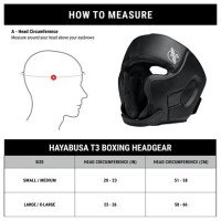 Boxing Headgear Size Chart