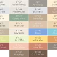 Boysen Exterior Paint Color Chart