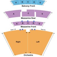 Braden Auditorium Seating Chart