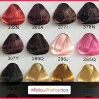 Bremod Hair Color Chart Violet