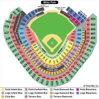 Brewers Seating Chart With Seat Numbers