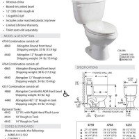 Briggs Toilet Color Chart