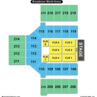 Broadmoor World Arena Seating Chart With Rows