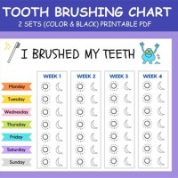 Brush Your Teeth Reward Chart