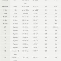 Burberry Kids Size Chart