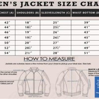 Burton Mens Jacket Size Chart