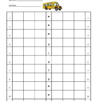 Bus Seating Chart Template