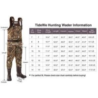 Cabelas Chest Waders Size Chart