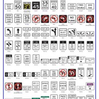 California Mutcd Sign Chart