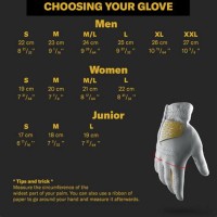 Callaway Junior Golf Glove Size Chart