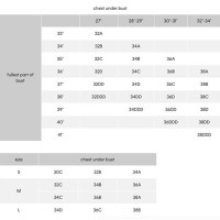 Calvin Klein Plus Size Bra Chart