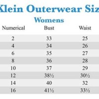 Calvin Klein Women S Jacket Size Chart