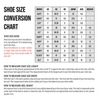 Cape Robbin Shoe Size Chart