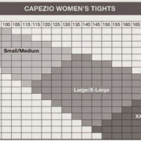 Capezio Dance Tights Size Chart