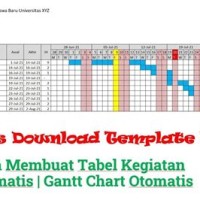 Cara Buat Gantt Chart Di Excel 2016