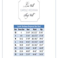 Carole Hochman Pajamas Size Chart