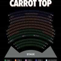 Carrot Top Seating Chart