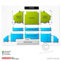 Castro Theater Seating Chart