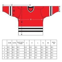 Ccm Authentic Hockey Jersey Size Chart