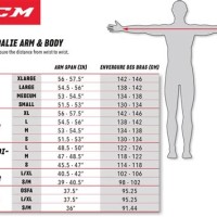 Ccm Chest Protector Size Chart