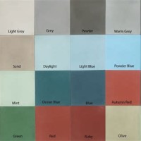 Ceramic Tile Colour Chart