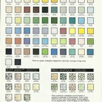 Ceramic Tile Paint Colour Chart