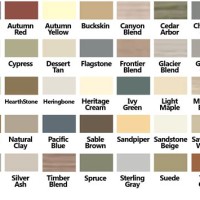 Certainteed Siding Color Chart