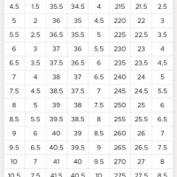 Chanel Men S Size Chart