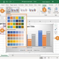 Change Chart Layout Excel