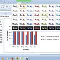 Change Chart Style Excel 2010