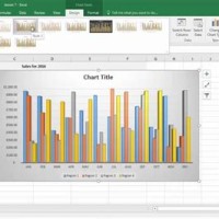 Change Chart Style Excel 2016