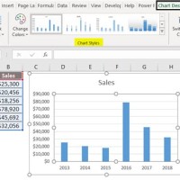 Change The Chart Style To 8 Excel 2016