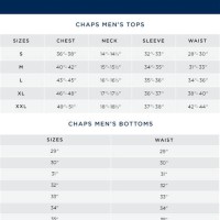 Chaps Boys Size Chart