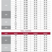 Chaps Pants Size Chart