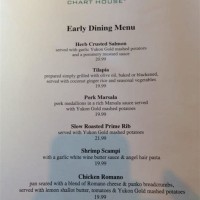 Chart House Menu Daytona Beach Florida