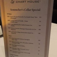 Chart House Weehawken Wedding Menu