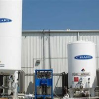 Chart Industries Liquid Nitrogen Tanks