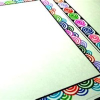 Chart Paper Border Design Easy