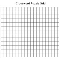 Chart Template Crossword