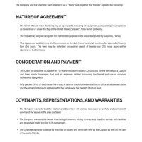 Charter Agreement Definition Business