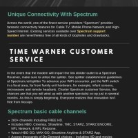 Charter Spectrum Business Customer Service Number